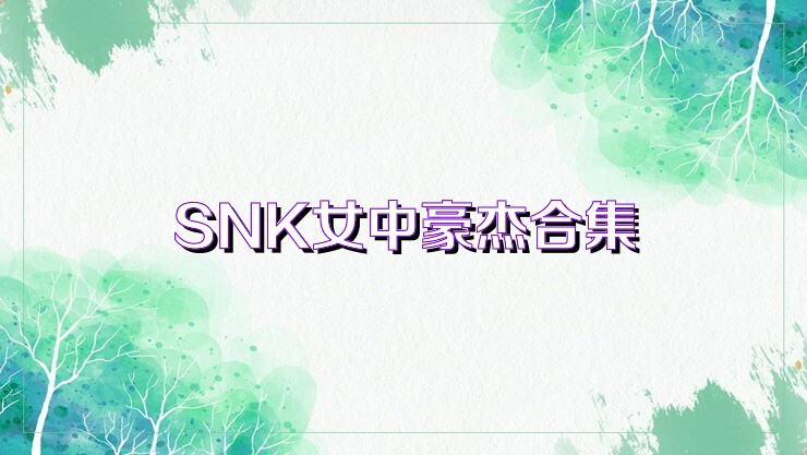 SNK女中豪杰合集