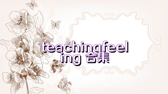 teachingfeeling 合集