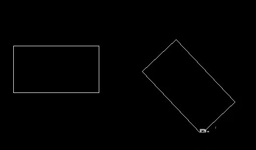 AutoCAD2020图形旋转教程