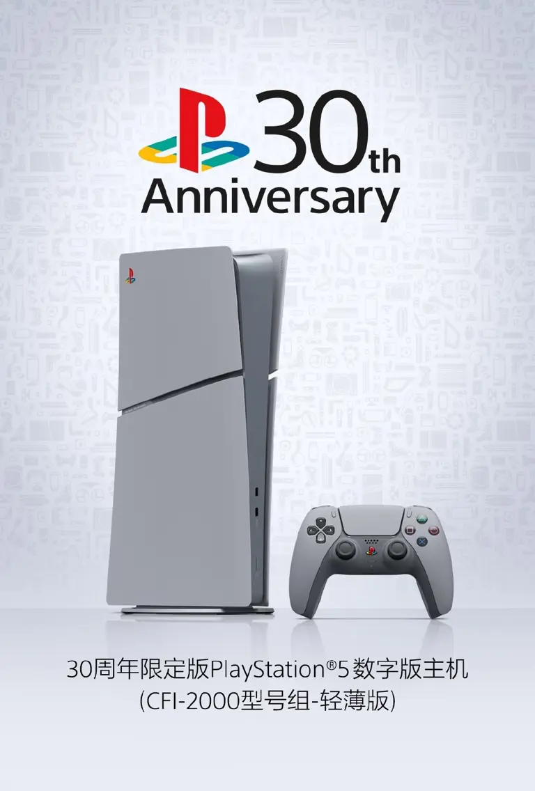 PlayStation 30周年限定版来袭！中国大陆11月21日全球同步发售