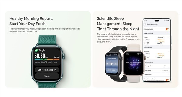 荣耀手表5上线海外官网，配1.85寸AMOLED屏 续航15天