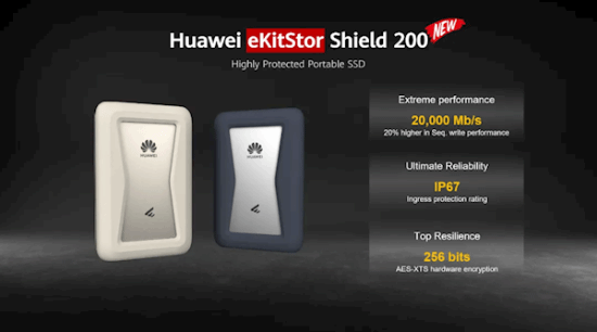 华为eKitStor SSD盘系列新品发布，eKitStor Shield 200系列引领消费级存储新潮流