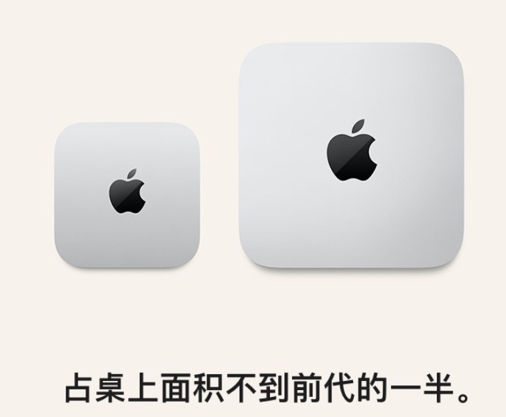 “苹果新款Mac mini震撼发布：手掌大小，性能翻倍，4499元起”