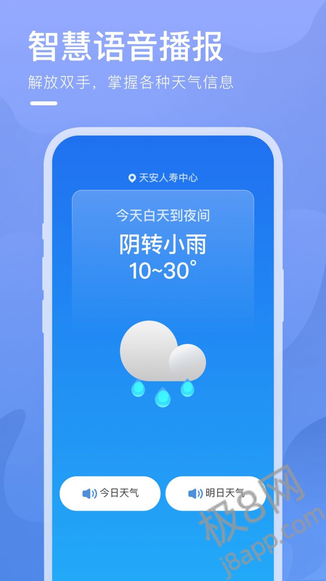 细雨天气