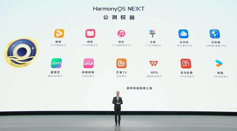 华为鸿蒙NEXT公测大回馈：百万用户喜获热门应用会员权益
