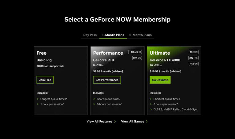 英伟达GeForce Now新规：每月游戏时长上限设为100小时
