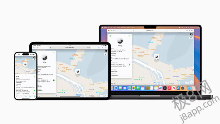 苹果升级 Find My：可共享位置信息，更快找回丢失行李