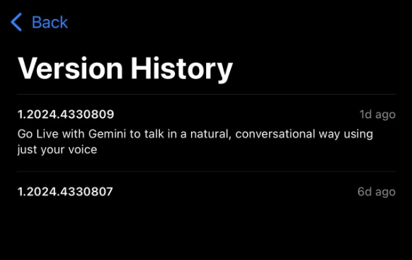 谷歌悄悄为苹果 iOS 平台推出 Gemini AI 独立应用