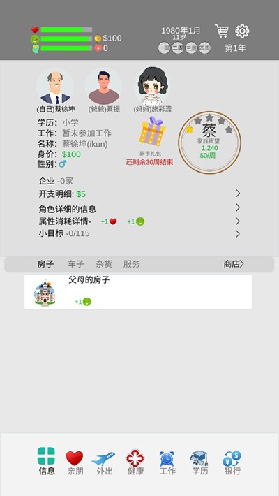 完美人生游戏