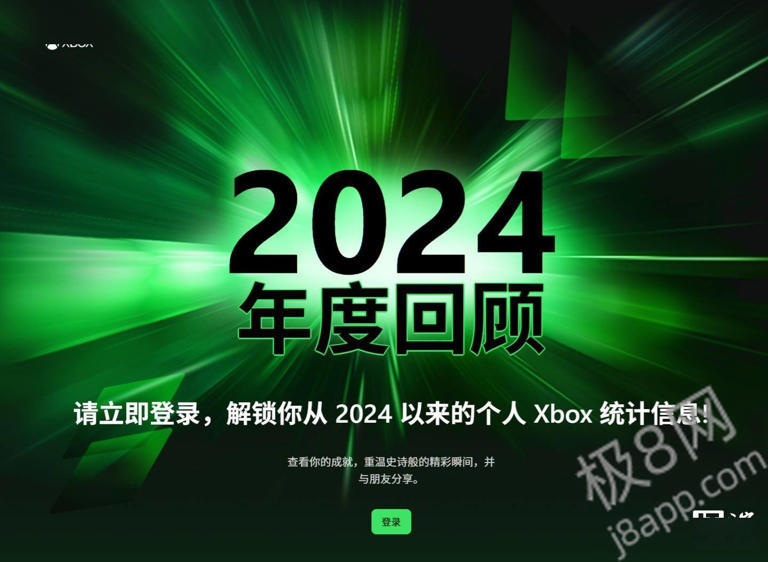 微软Xbox 2024年度回顾上线，你的游戏足迹全记录！