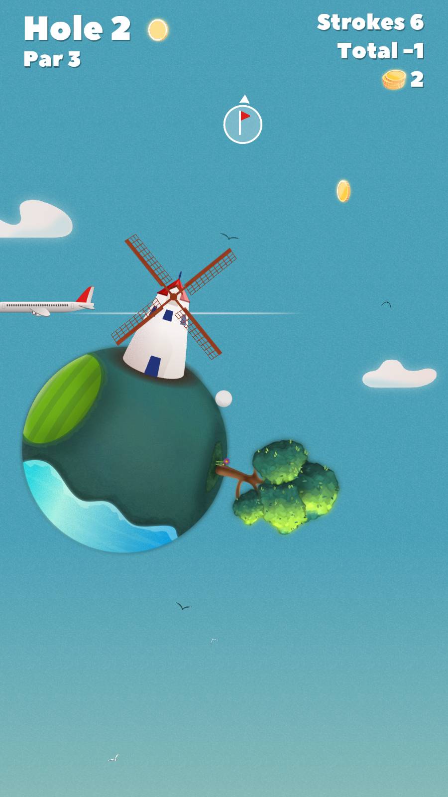 高尔夫的天空