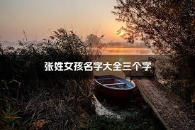 精选张姓高雅美名：悦耳动听的张姓取名大全