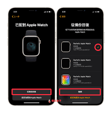 改进苹果手表后，如何重新与手机配对