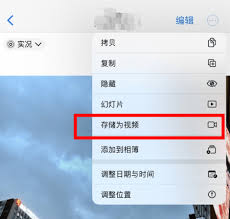 惊！实况照片竟能这样轻松转换成视频，快来一探究竟！