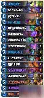 震惊！炉石传说深暗领域版本胜率Top5卡组大公开，速来围观！