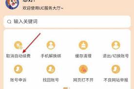 苹果手机如何取消uc会员自动续费