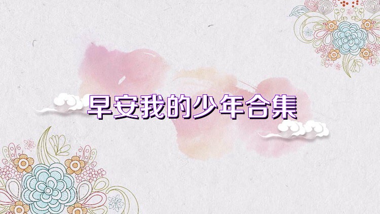 早安我的少年合集