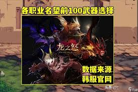 DNF制式武器是什么及叫什么名字