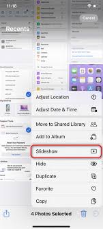 iPhone上如何创建带音乐的幻灯片