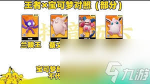 惊爆！宝可梦大集结与王者匹配机制大，究竟是否相同？
