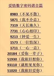解密5474：独特爱情数字背后的深刻含义