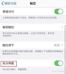 原来的iphone11如何设置轻点唤醒