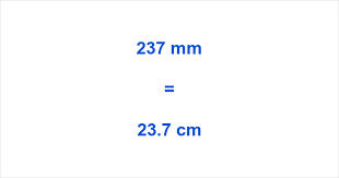 237mm等于多少厘米换算大