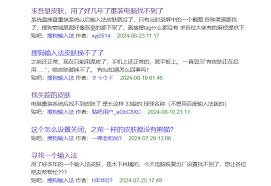 惊了！搜狗皮肤下架了该咋办？速看解决办法